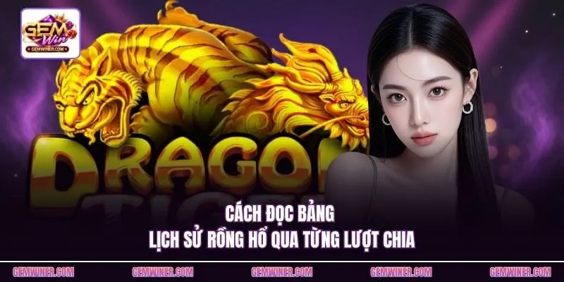 Cách đọc bảng lịch sử Rồng Hổ qua từng lượt chia