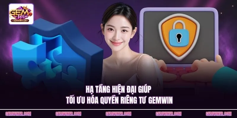 Hạ tầng hiện đại giúp tối ưu hóa quyền riêng tư Gemwin