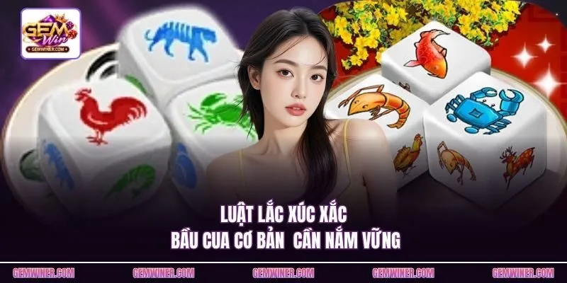 Luật lắc xúc xắc Bầu Cua cơ bản  cần nắm vững