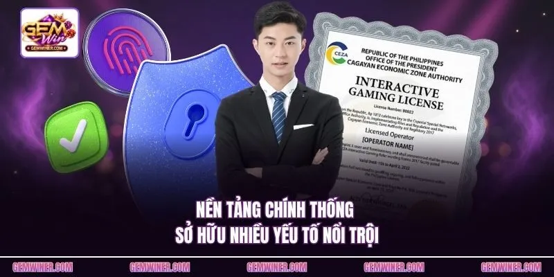 Nền tảng chính thống sở hữu nhiều yếu tố nổi trội